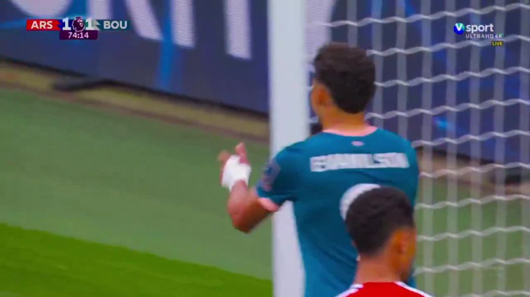 ⁣Arsenal [1] - 0 Bournemouth - ‎ D. Rice 34‎'‎