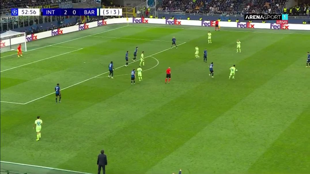 ⁣Inter 2 - [1] Barcelona - Eric Garcia 54'