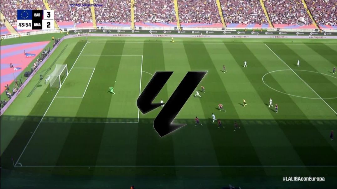 ⁣Barcelona [4] - 2 Real Madrid - Raphinha 45'
