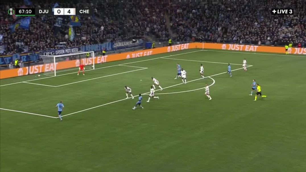 ⁣Djurgarden [1]-4 Chelsea - Isak Alemayehu Mulugeta 68'