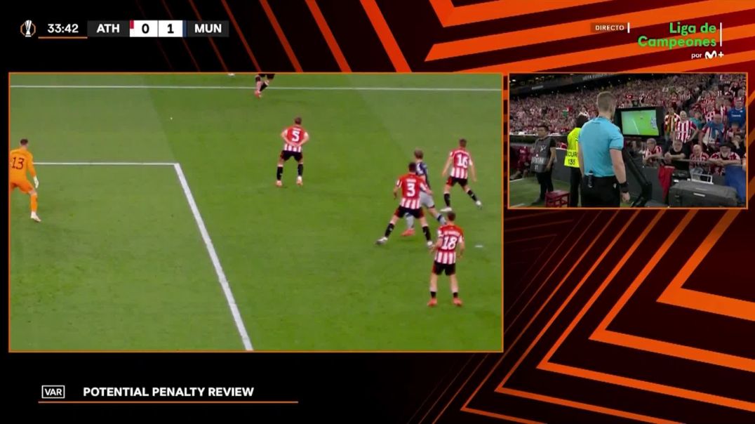 ⁣Athletic Club 0 - [2] Manchester United - Bruno Fernandes penalty 37'