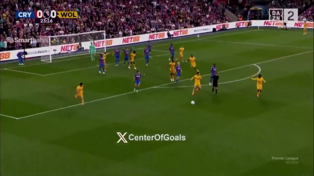 Crystal Palace 0-[1] Wolverhampton Wanderers - Emmanuel Agbadou 24'