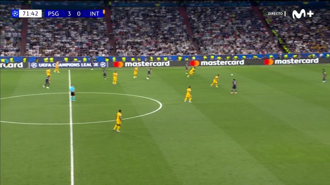 ⁣PSG [4] - 0 Inter - Khvicha Kvaratskhelia 73'