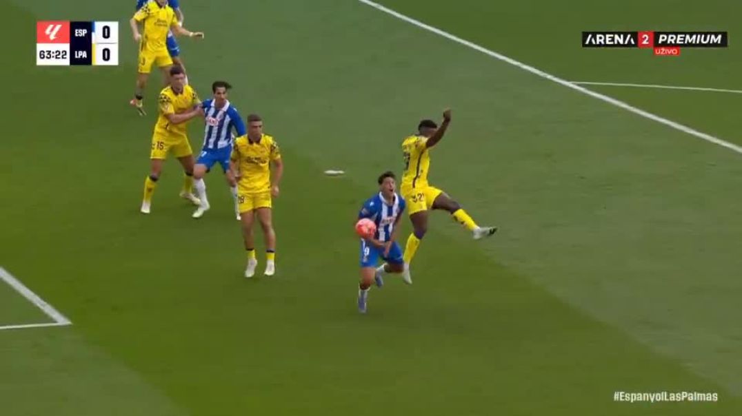 ⁣Espanyol [1]-0 Las Palmas - Javi Puado 65'