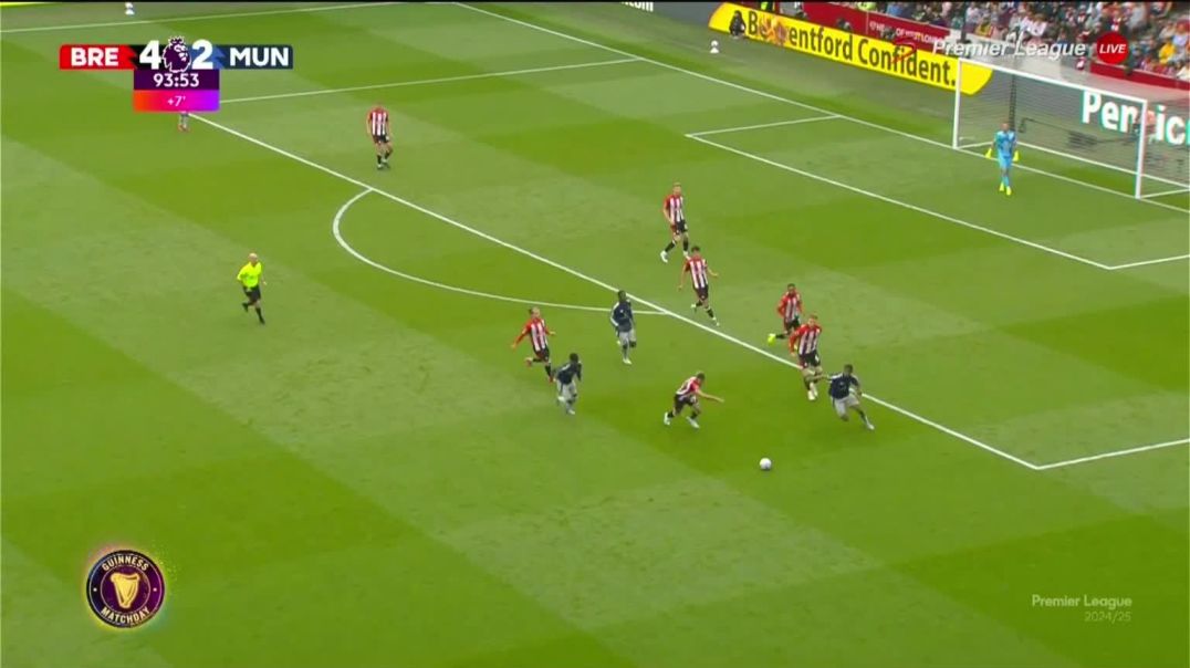 ⁣Brentford 4 - [3] Manchester United - ‎ A. Diallo 90‎+‎5‎'‎