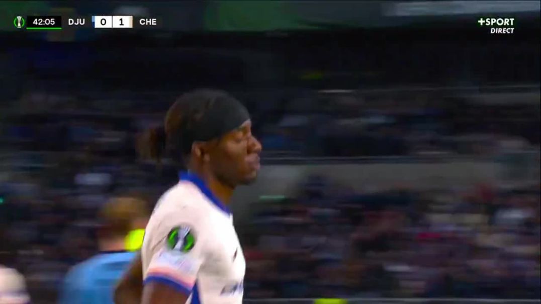 ⁣Djurgarden 0 - [2] Chelsea - N. Madueke 43'
