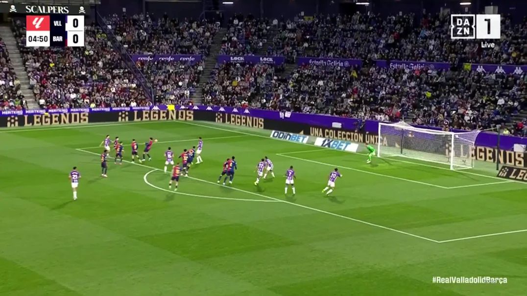 ⁣Real Valladolid [1] - 0 Barcelona - Ivan Sanchez 6'