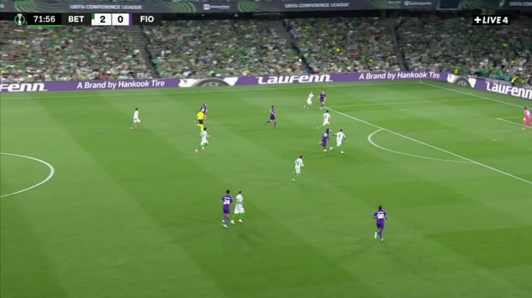 Betis 2-[1] Fiorentina - Luca Ranieri 73
