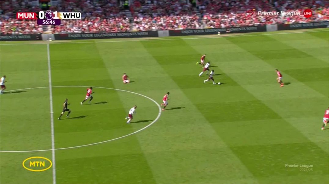 ⁣Manchester United 0 - [2] West Ham United - Jarrod Bowen 57‎'‎