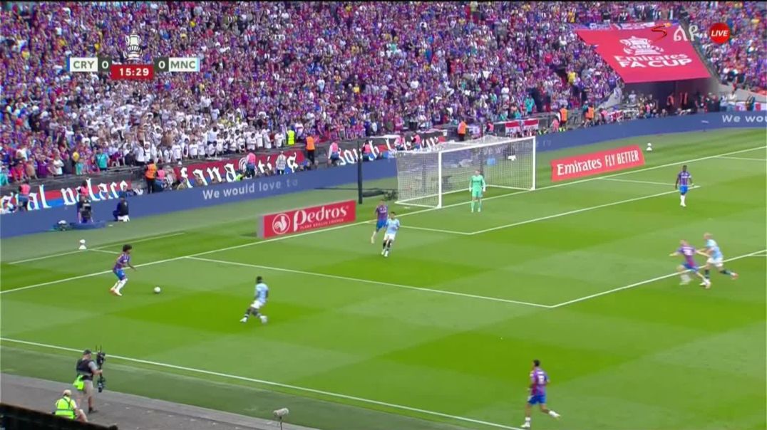⁣Crystal Palace [1] - 0 Manchester City - Eberechi Eze 16‎'‎