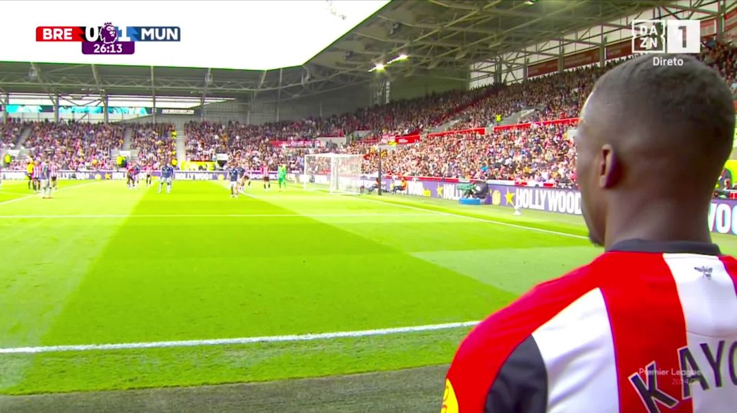 ⁣Brentford [1] - 1 Manchester Utd - M. Damsgaard 27' Media