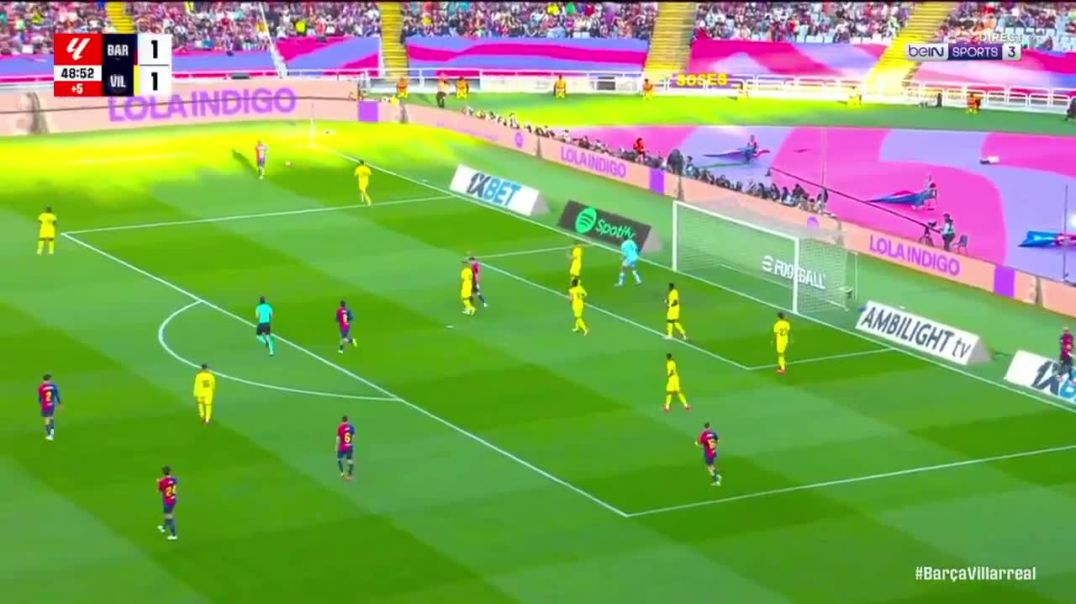 ⁣Barcelona [2] - 1 Villarreal - Fermin Lopez 45+5'