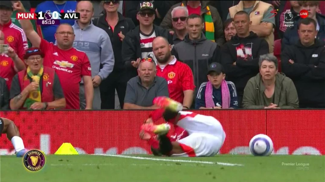 ⁣Manchester United [2] - 0 Aston Villa - Christian Eriksen 87'