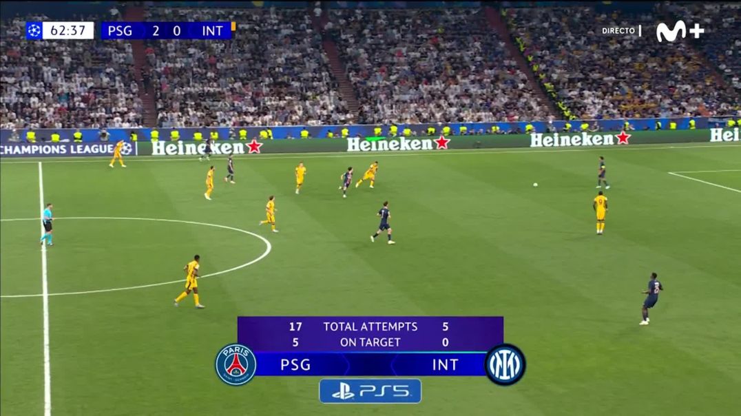 ⁣PSG [3] - 0 Inter - Desire Doue 63'