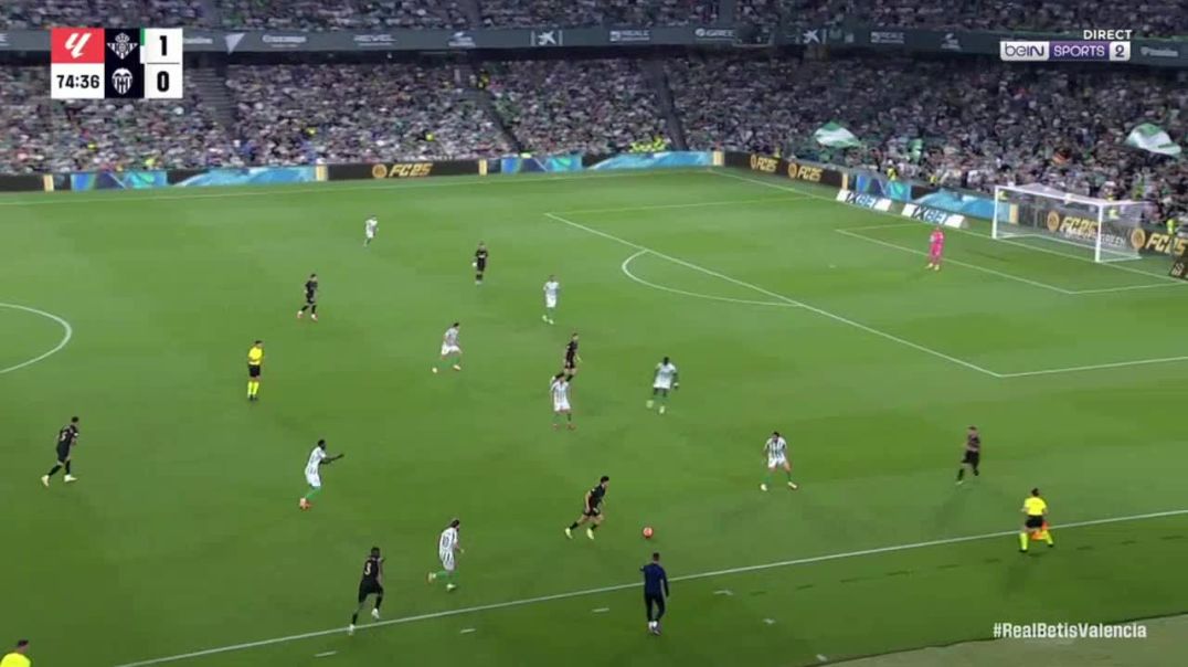Betis 1-[1] Valencia - Rafa Mir 75'
