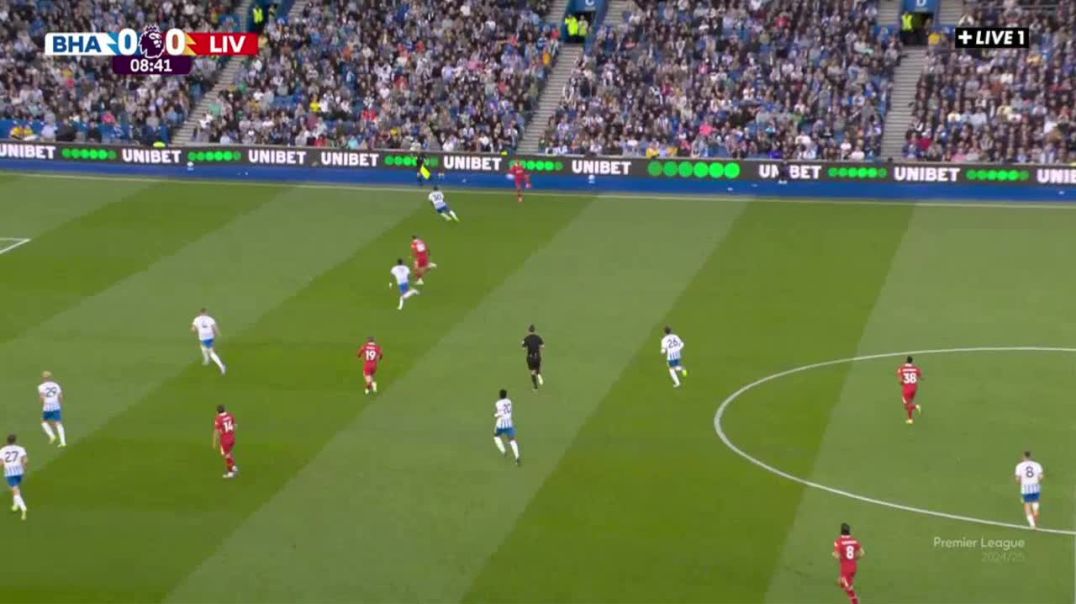 ⁣Brighton 0-1 Liverpool - Harvey Elliott 9'