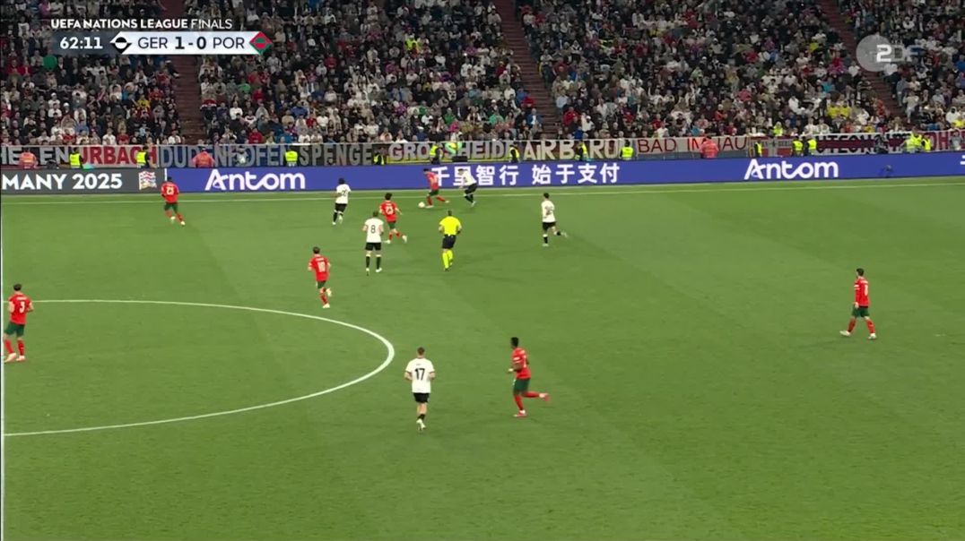 ⁣Germany 1 - [1] Portugal - Francisco Conceicao 63'