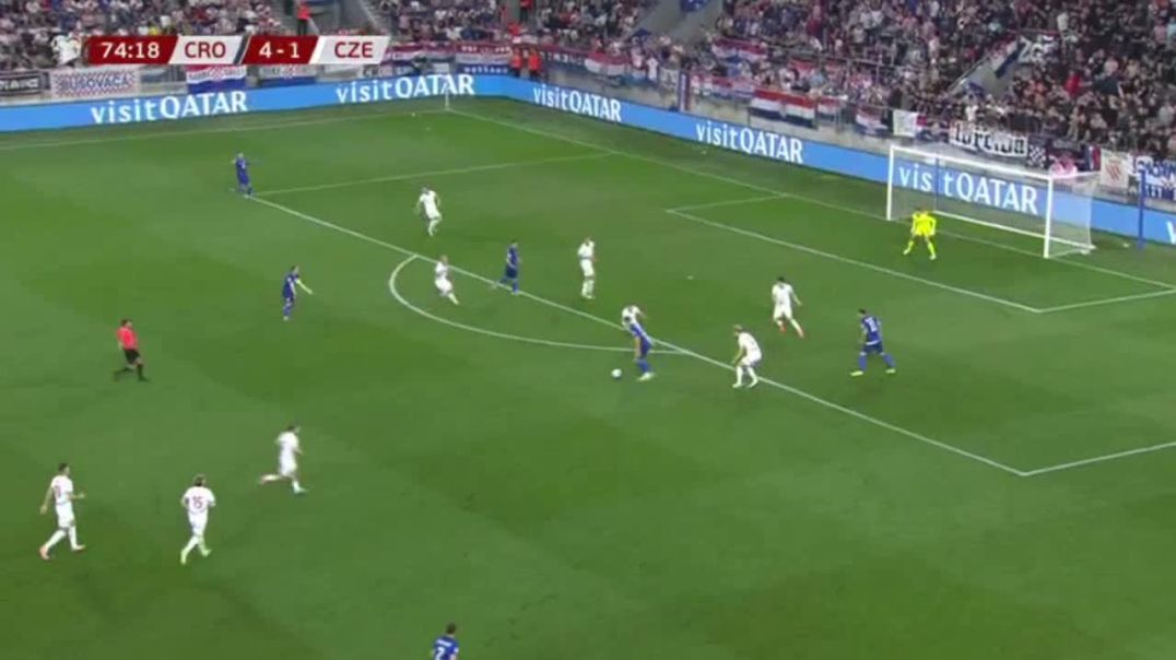⁣Croatia [5]-1 Czech Republic - Andrej Kramaric 75' Media