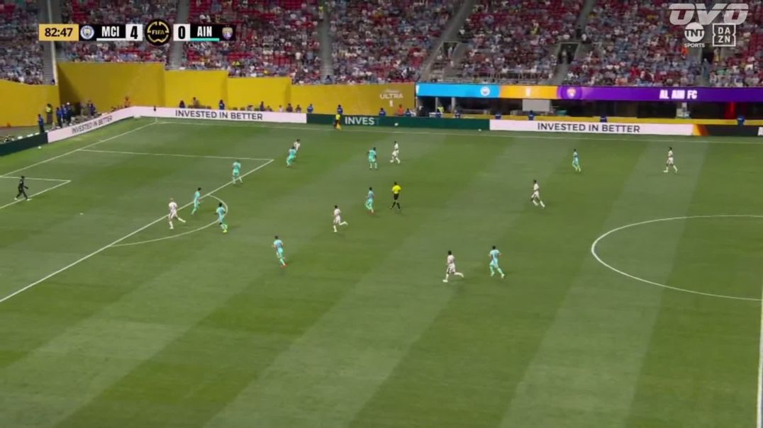 Manchester City [5] - 0 Al Ain - Oscar Bobb 84'