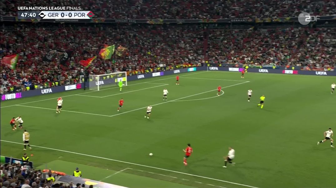⁣Germany [1] - 0 Portugal - Florian Wirtz 48'