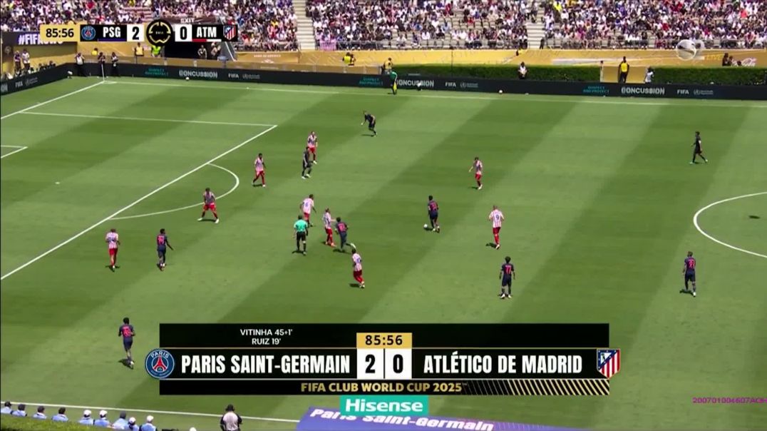 ⁣PSG [3] - 0 Atletico Madrid - Senny Mayulu 87