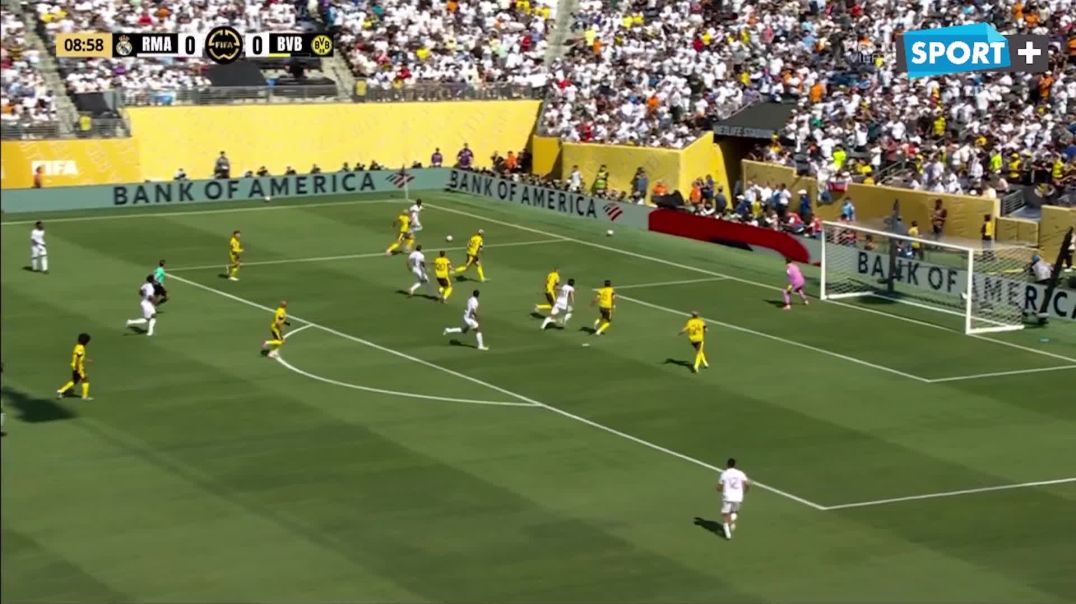 ⁣Real Madrid [1] - 0 Dortmund - G. Garcia 10' Media